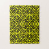 Simple Scribble | Spiegelung | Gelb | Puzzle (Vertikal)