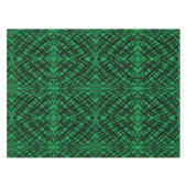 Simple Scribble | Spiegelung | Grün | Tischdecke (Vorderseite (Horizontal))