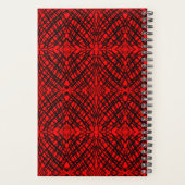 Simple Scribble | Spiegelung | Rot | Planer (Rückseite)