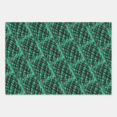 Simple Scribble | Winkel | Mehrfarbiger Hintergrun Geschenkpapier Set (Vorderseite 2)