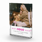 Simple Script Best Nana Ever Hot Pink  Fotoblock (Rechts)