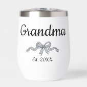 Simple Script Bow Grandma Est. Year (Vorderseite)