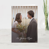 Simple Scripty 25. Jubiläum - vor 25 Jahren Karte (Vorderseite)