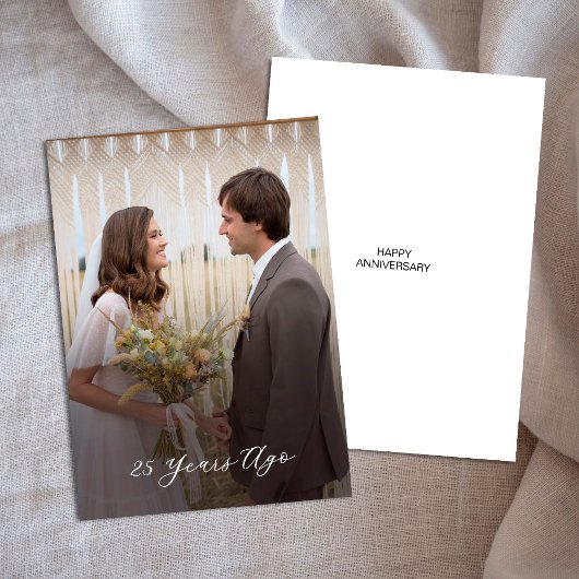 Simple Scripty 25. Jubiläum - vor 25 Jahren Karte