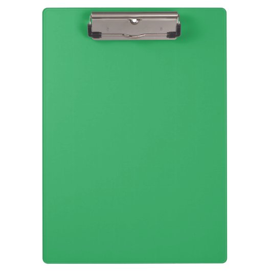Simple Sea Green Authority® Klemmbrett (Vorderseite)
