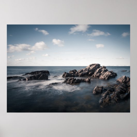 Simple Seascape Foto Poster (Vorne)