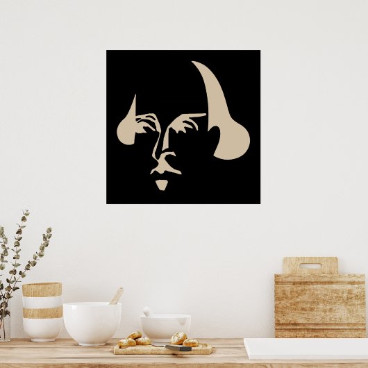 Simple Shakespeare Poster (Küche)