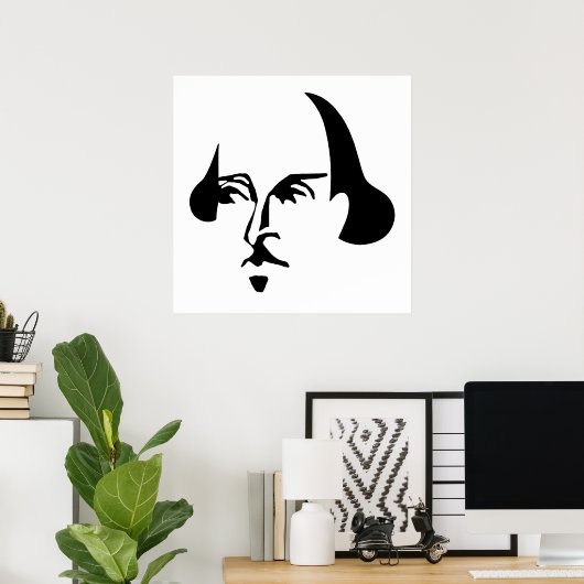 Simple Shakespeare Poster (Heimbüro)