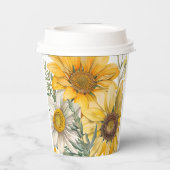 Simple She’s Found Her Honey Bee Bridal Shower Pappbecher (Rückseite)