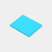 Simple Sky Blue Post-it Klebezettel (angewinkelt)
