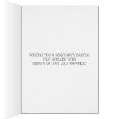 Simple Spring Blueberrie Custom Foto Happy Oaster (Innen (Rechts))