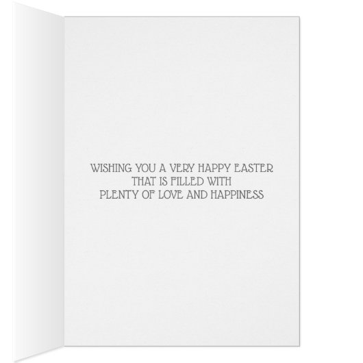 Simple Spring Blueberrie Custom Foto Happy Oaster (Innen (Rechts))