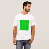 Simple Square - Spring Green T-Shirt (Vorne ganz)