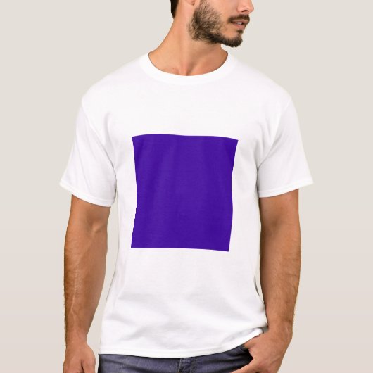 Simple Square - Storm Blue T-Shirt (Vorderseite)