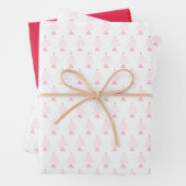 Simple Star Tree Mid Mod Frohe Weihnachten Geschenkpapier Set (Beispiel)