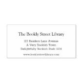 Simple Street Library Permastempel (Design)