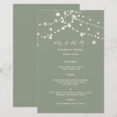 Simple String Lights Sage Green  (Vorne/Hinten)