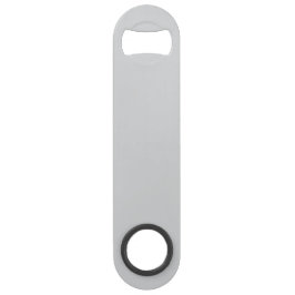 Simple Stylish Bottle Opener Custom Text Bar Key