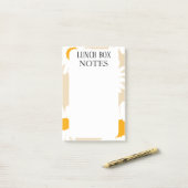 SIMPLE STYLISH MODERN CUSTOMIZED LUNCH BOX  POST-IT KLEBEZETTEL (Auf Schreibtisch)