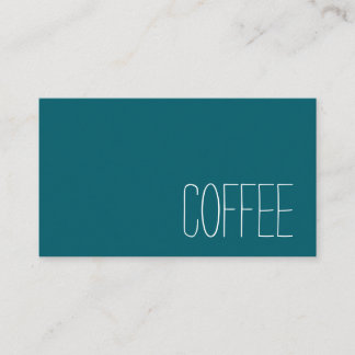 Simple Stymie Word Dark Loyalty Coffee Punch-Card Treuekarte
