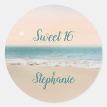 Simple Sweet 16 Beach Themenparty