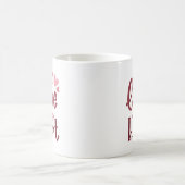 Simple Sweet Love One Love One Heart Romantic Cute Kaffeetasse (Mittel)