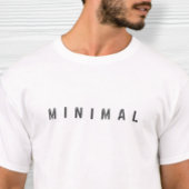 Simple T-shirt, Minimalist T-shirt