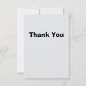 Simple Thank You Card Dankeskarte (Vorderseite)