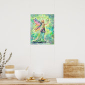 Simple Things Watercolor Fairy Illustration Poster (Küche)