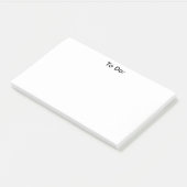 Simple To Do List - Notes Post-it Klebezettel (angewinkelt)