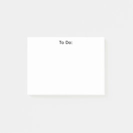 Simple To Do List - Notes Post-it Klebezettel