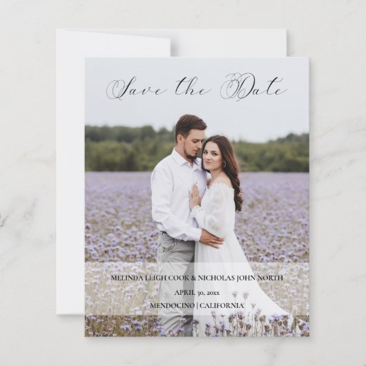 Simple Transparency Effect Photo Typography Script (Vorderseite)