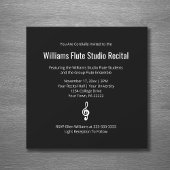 Simple Treble Clef Music Erwägungsgrund Concept Bl Einladung