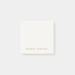 Simple Typografie Boho Post-it Klebezettel