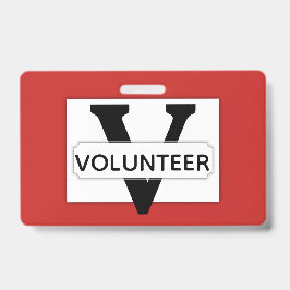 Simple V - Volunteer Ausweis