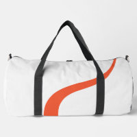 Simple Waves 3 - Orange und Weiß