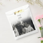 Simple Wedding Foto Vielen Dank Geschenktütchen (Versiegelt)