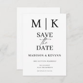 Simple Wedding Save The Date (Vorne/Hinten)