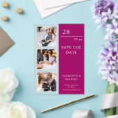 Simple Wedding Save The Date Photo Picture Acryleinladungen (In Situ (Hochzeit))