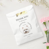 Simple Westie Wedding Vielen Dank für Ihre Gefalle Geschenktütchen (Versiegelt)
