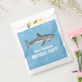 Simple Whimsical Birthday Sharks Blue Ocean Lecker Geschenktütchen (Versiegelt)