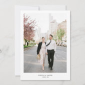 Simple Whimsical Love and Thanks Handwritten Dankeskarte (Rückseite)