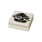 Simple Whimsy Bonsai Botanischer Familienname und Gummistempel (Stempel)