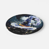 Simple Whimsy Custom Wizard Geburtstag Pappteller (Schrägansicht)