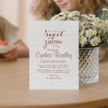 Simple White 16 . Geburtstag Birthday Party