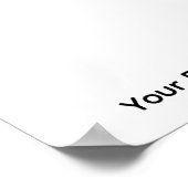 Simple White Background Minimalist Poster Design (Ecke)