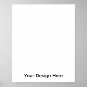 Simple White Background Minimalist Poster Design (Vorne)