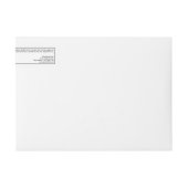 Simple white body butter cosmetics jar 1" x 7.25" (Vorderseite)