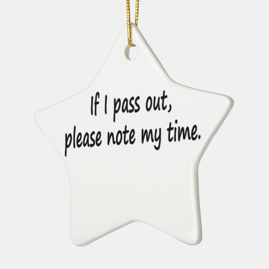 Simple Workout Spaß Gym Sprichwort Keramik Ornament (Links)