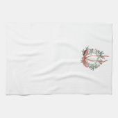 Simple Wreath Kitchen Towel Geschirrtuch (Horizontal)
